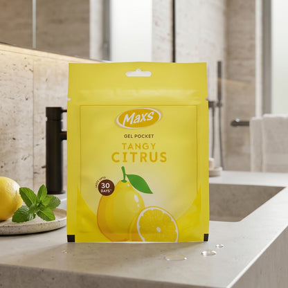 Maxs gel air freshener product close-up