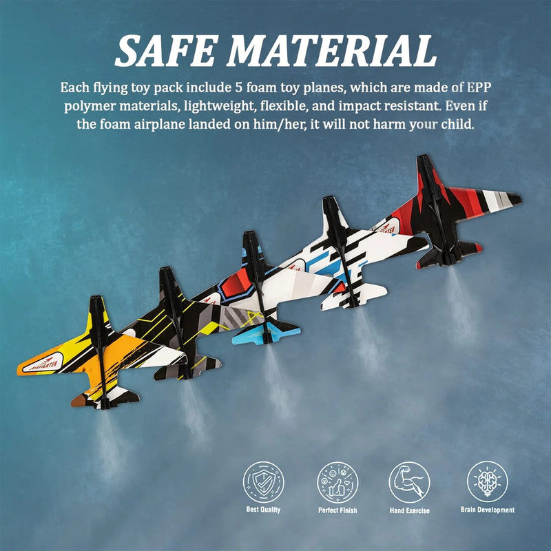 Airfighter Toy Plane Gun Set – Launch Gliders & Fun Games for Kids
