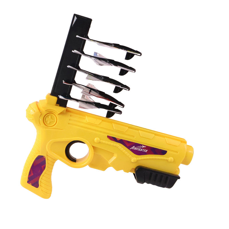 Airfighter Toy Plane Gun Set – Launch Gliders & Fun Games for Kids