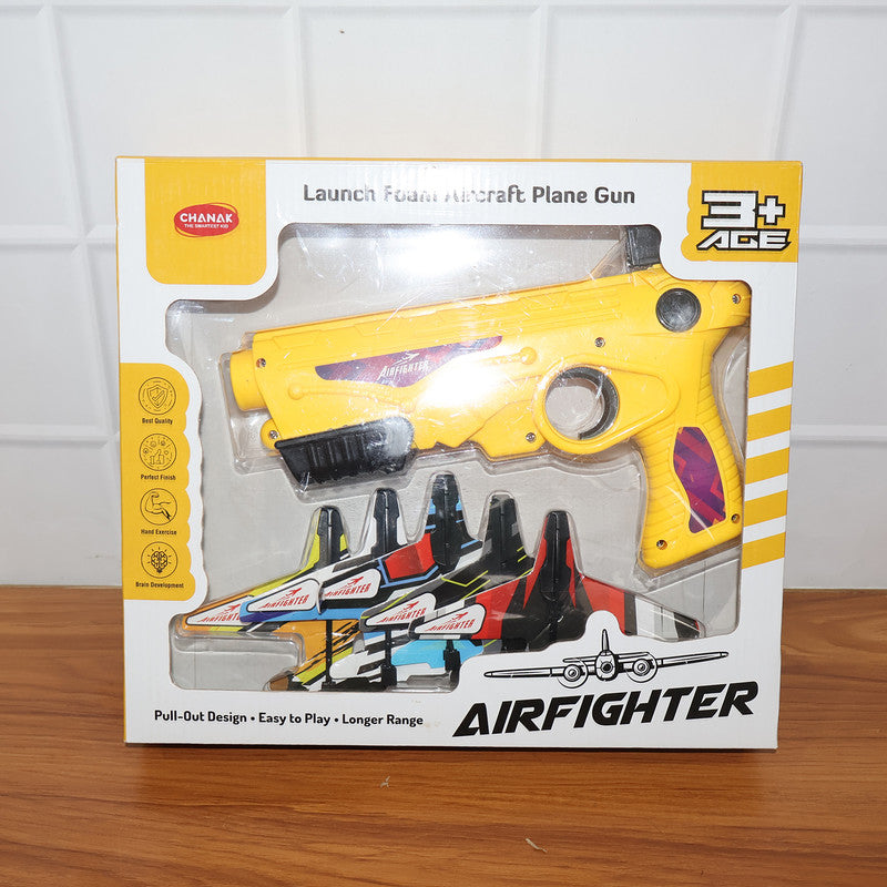 Airfighter Toy Plane Gun Set – Launch Gliders & Fun Games for Kids