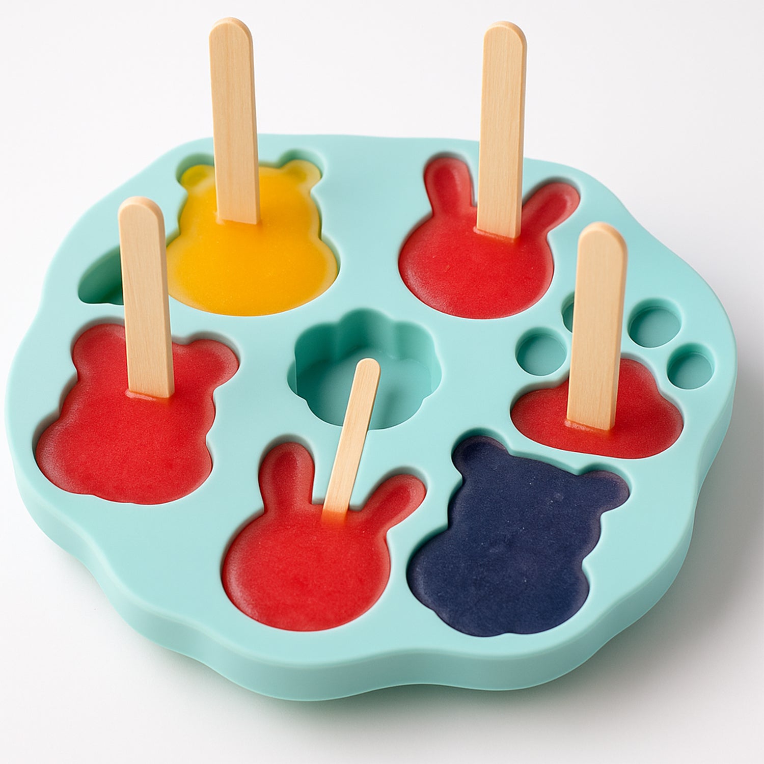 Premium Food-Grade Silicone Kids Cartoon Shape Chocolate, Jelly & Candy Mold (1 Pc)