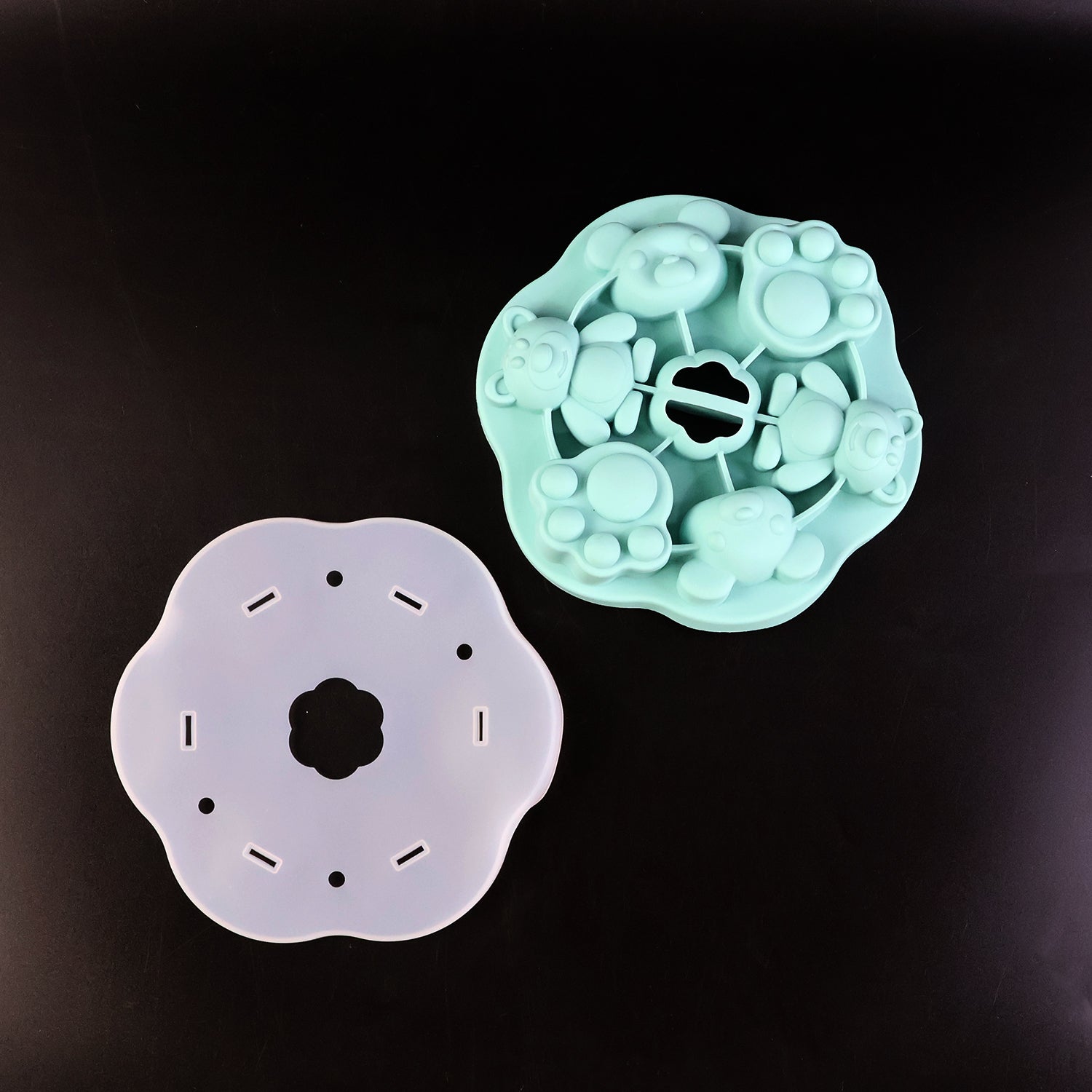 Premium Food-Grade Silicone Kids Cartoon Shape Chocolate, Jelly & Candy Mold (1 Pc)