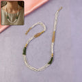 Ethnic Pearl Necklace – Elegant Handmade Beaded Jewelry for Women