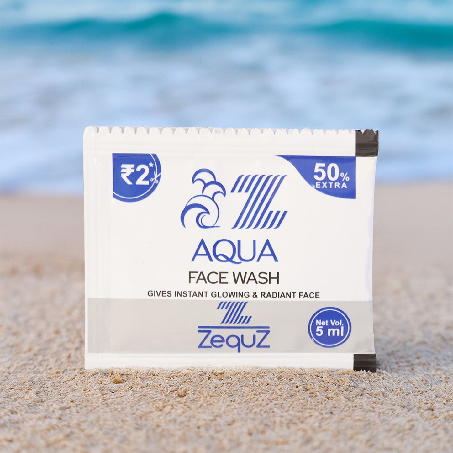 Zequz Aqua Face Wash Sachet (5 ML / 1 Pc)