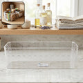 Plastic Fridge Organizer Basket – Clear Storage Solution for Kitchen