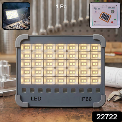 Solar USB Rechargeable LED Flood Light – Waterproof & Portable - SKU 22722_solar_led_flood_light_1pc