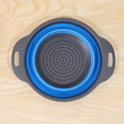 Silicone Collapsible Strainer – Space-Saving Kitchen Tool for Easy Draining - raw live camera photo