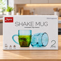 Apex Shake Mug Set for Kitchen, Juice, Lassi and Shake Mugs 350 ml (2 Pc Set)