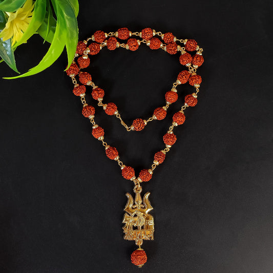 Mahakal Pendna Chain with Rudraksha: Divine Power and Protection