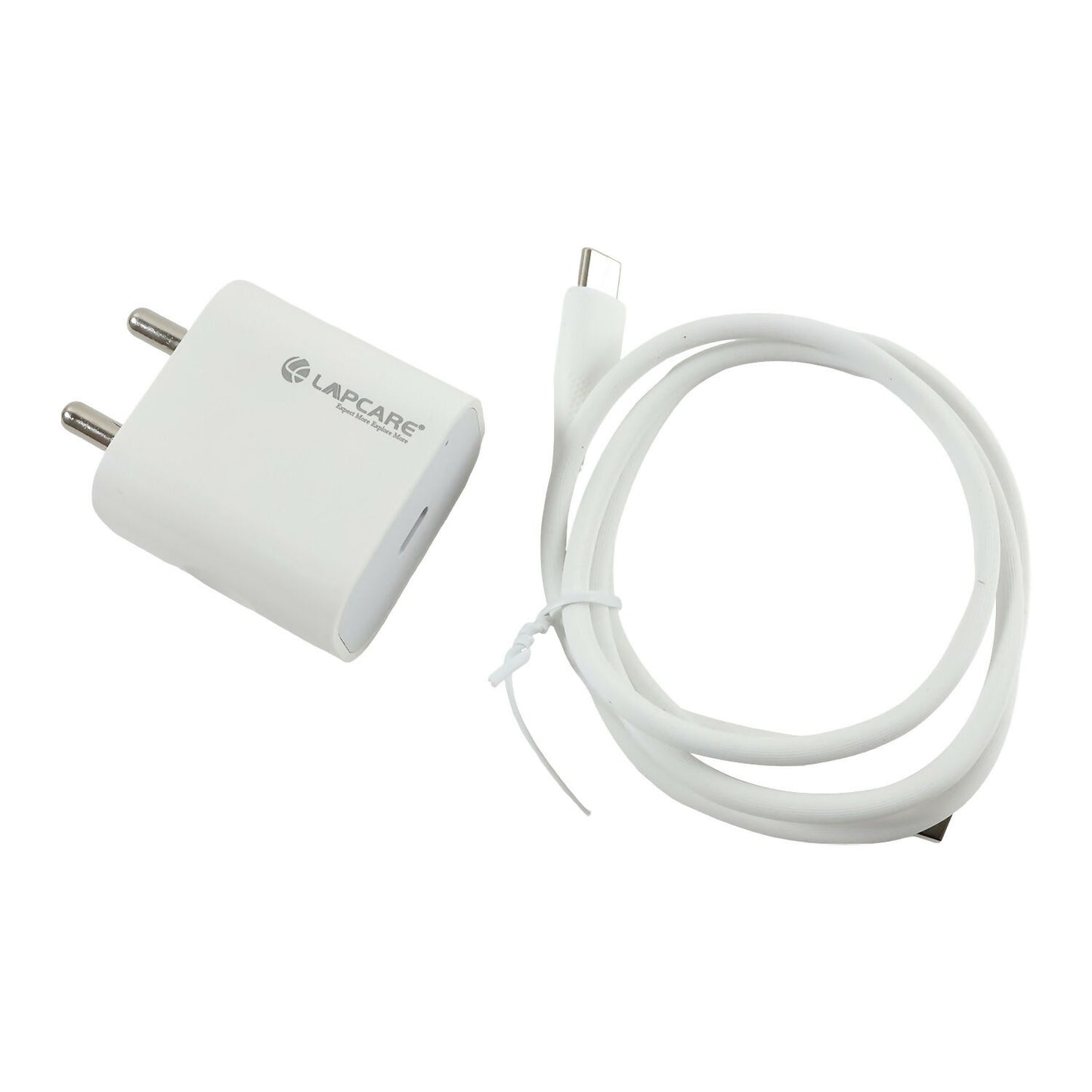Lapcare 30W USB Type C Fast Charging Adapter with Type C to Type C Cable
