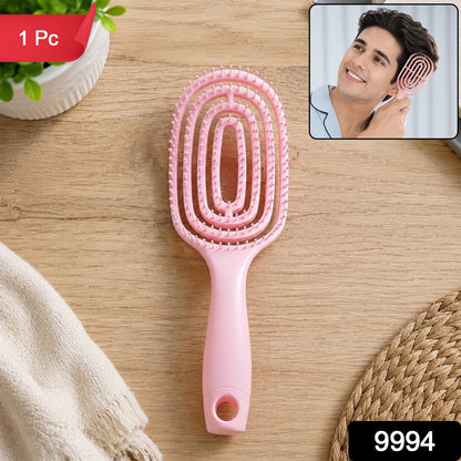 Men's Hair Brush, Styling and Detangling Massage Comb for Men (1 Pc)