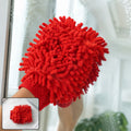 Microfiber Chenille Wash Glove for Mirror Cleaning Streak Free Mitt (1 Pc)