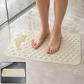 Anti Slip Bath Mat 69x35 Cm with Suction Cups for Bathroom (1 Pc)