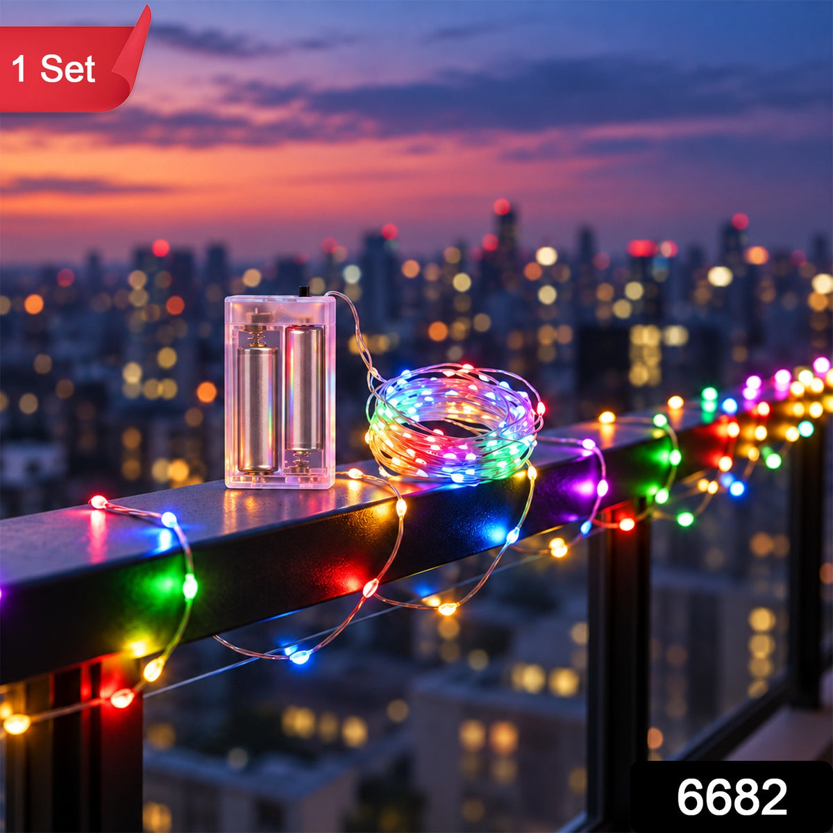 Battery LED Fairy Light for Home Decor, Jar, Vase and Shelf Lighting (1 Pc)