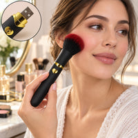USB Rechargeable Makeup Brush with Soft Bristles for Blending (1 Pc)