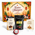 Diwali Gift Hamper with Choco Magic & Choco Magic Pouch, Pooja Coin & Greeting Card