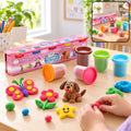 Non-Toxic Dough Clay – 5 Vibrant Colors for Kids | Aditi