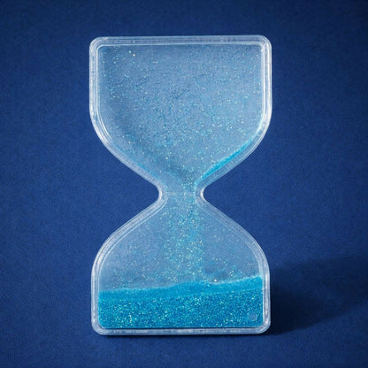 Liquid Sand Timer Hourglass Stress Relief Toy for Kids & Adults
