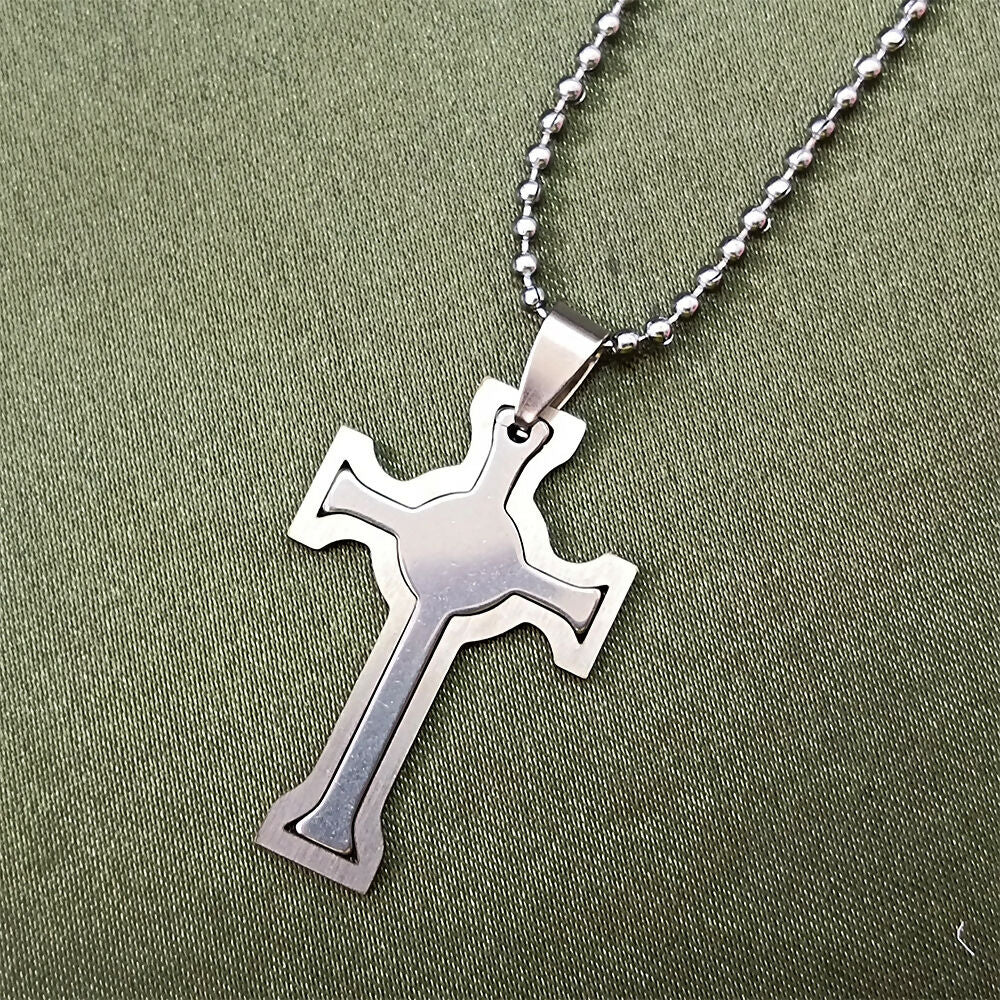 Cross Necklace for Men Women