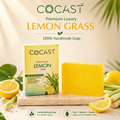 Herbal Bathing Soap – Refreshing Lemon Grass Fragrance for All Skin Types