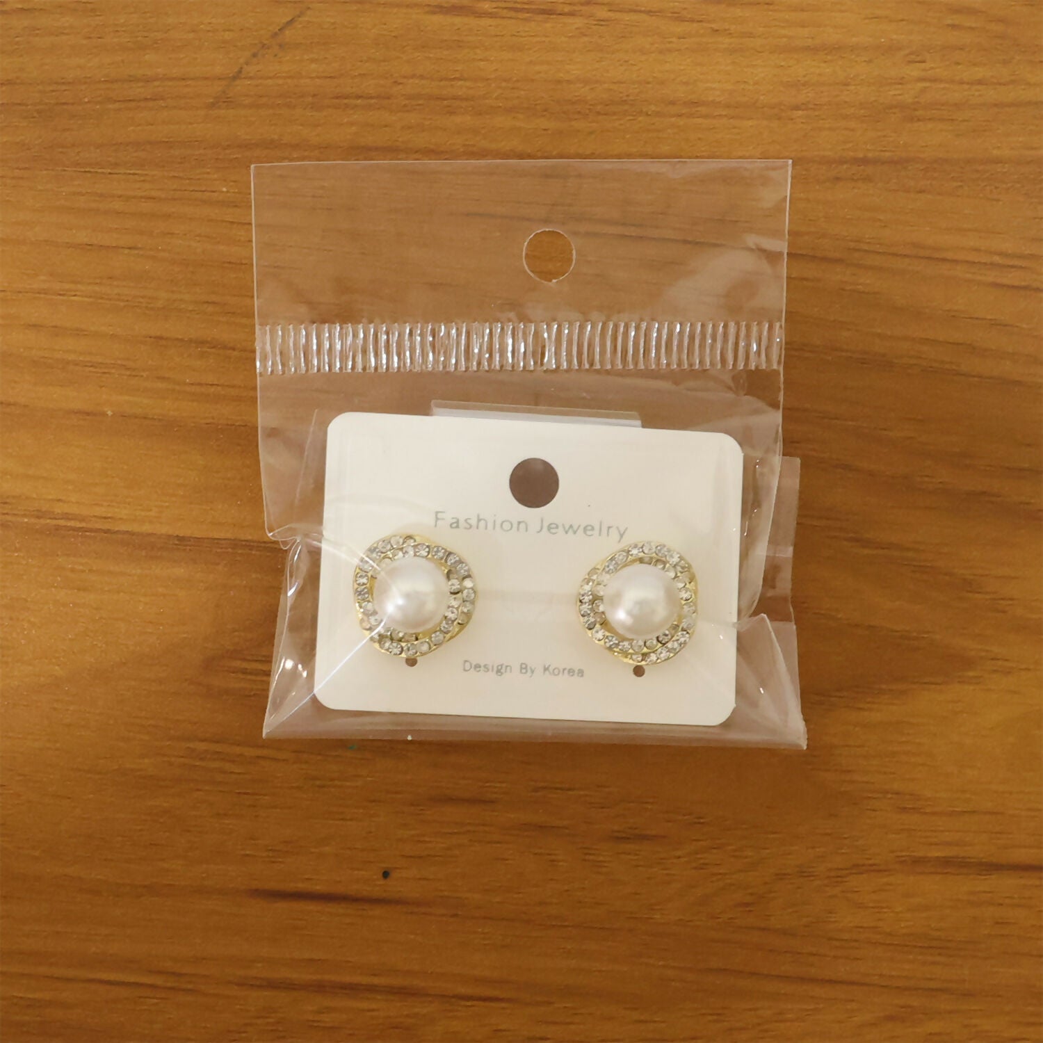 Korean Style Pearl Floral Stud Earrings for Women & Girls