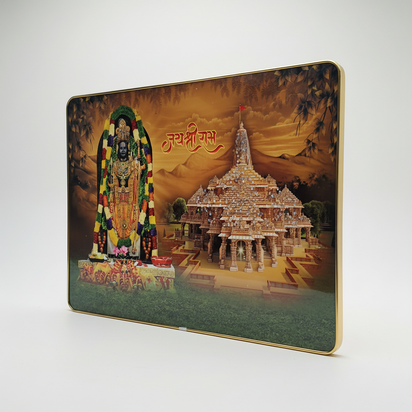 Premium gold-tone divine wall art for enhancing spiritual ambiance