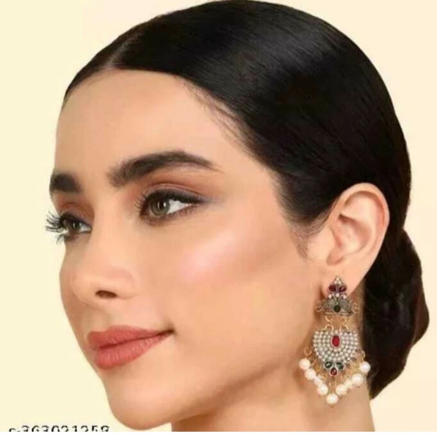 Stylish Fancy Traditional Pearl Jhumka Earrings Navaratri Special Earrings Jhumka For Women