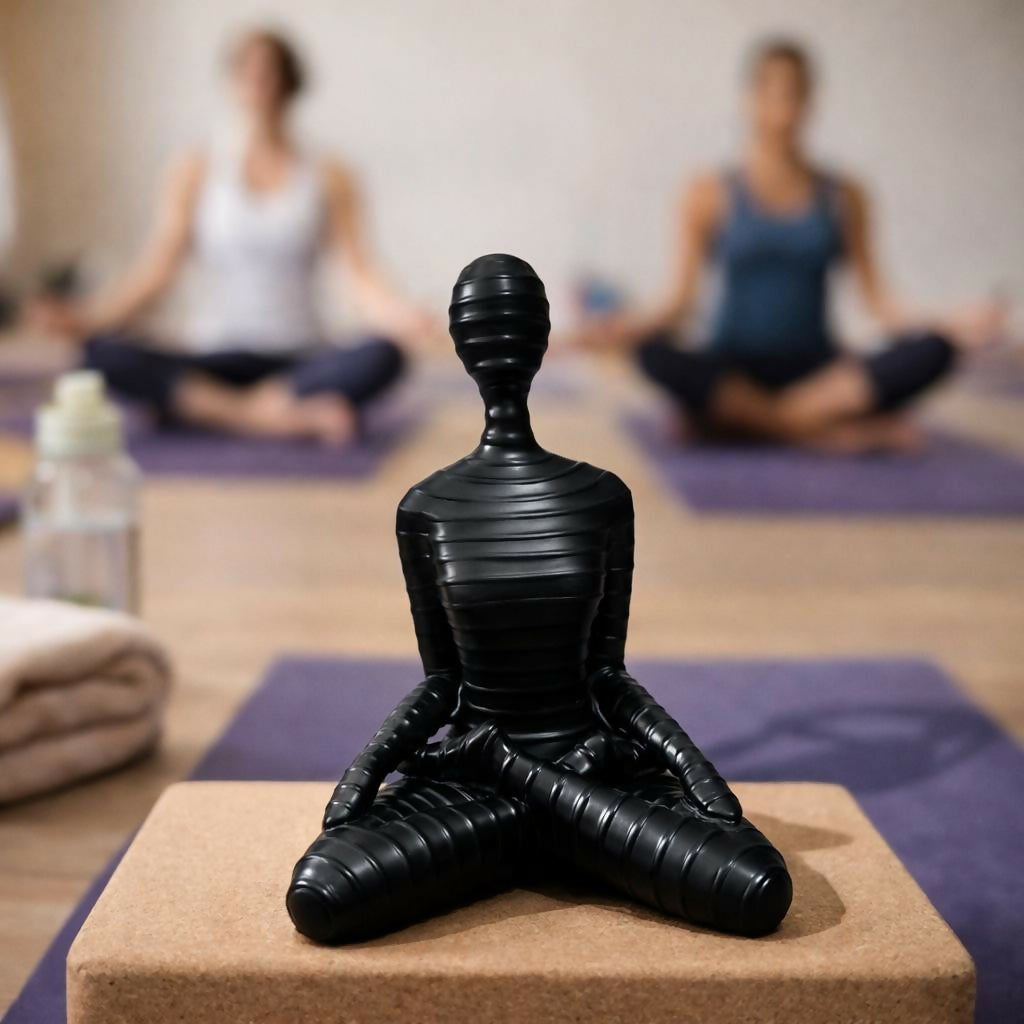 Meditation Yoga Human Sculpture Showpiece for Home Decor