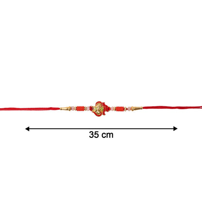 Soft thread used in Mini Lord Ganesha Rakhi