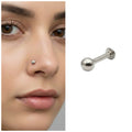 Flat Back Nosepin Stud – Comfortable Hypoallergenic Nose Jewelry