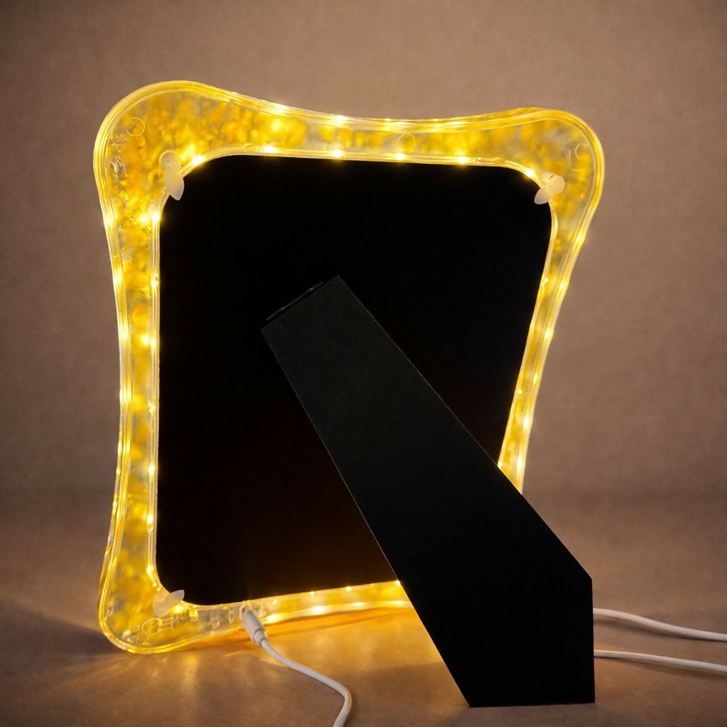 LED Crystal Love Photo Frame with Light Decorative Display