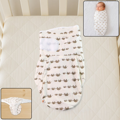 Soft Cotton Adjustable Swaddle Wrap