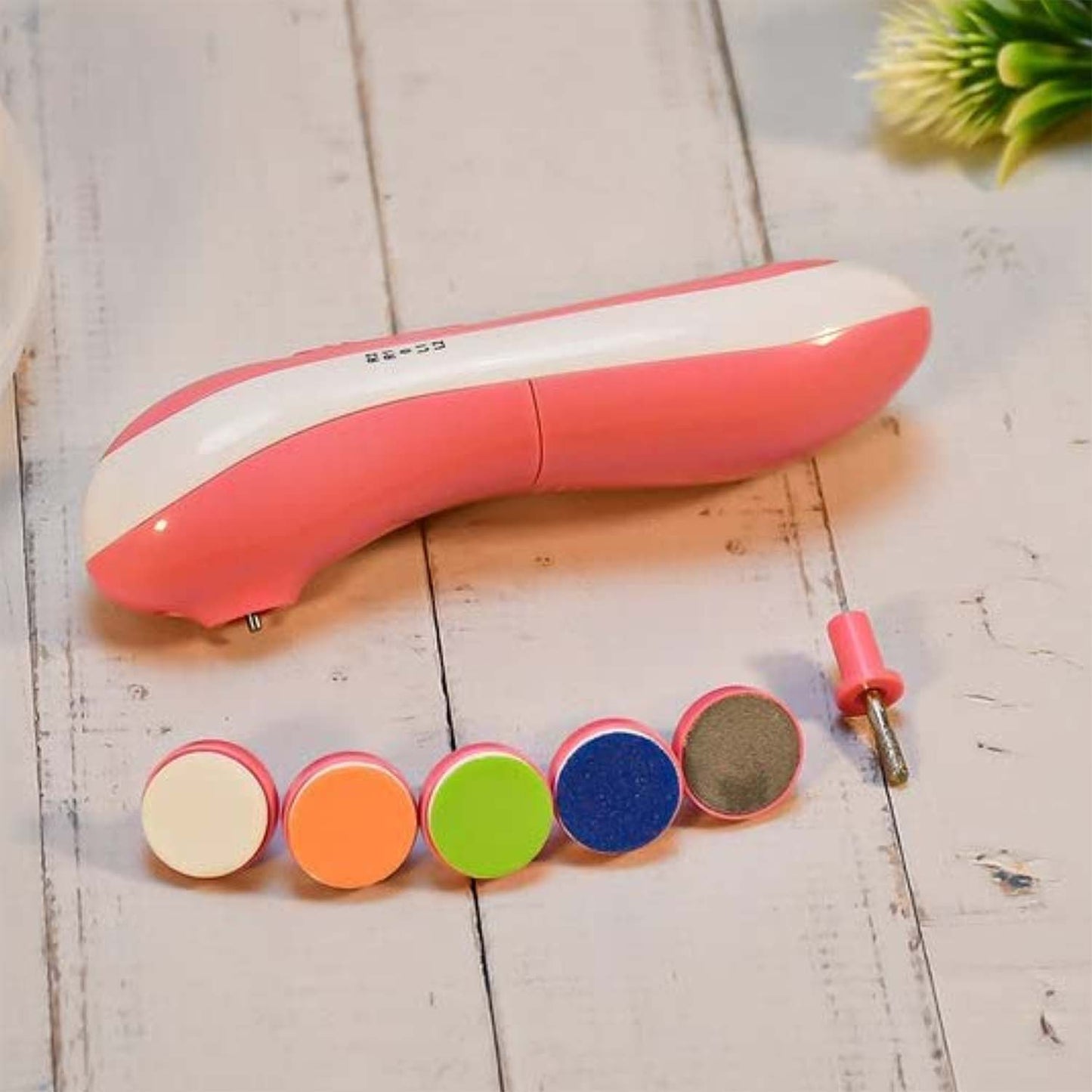 Electric Baby Nail Trimmer with Grinding Heads for Newborn Infant and Toddler