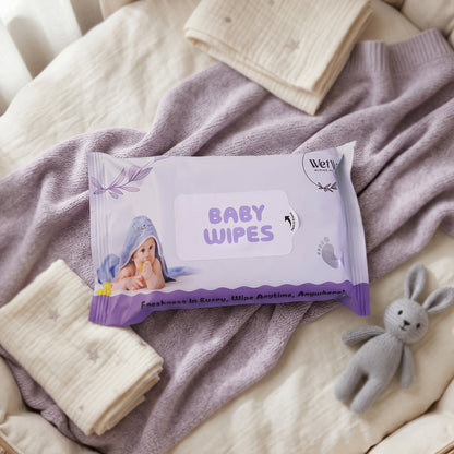 Travel baby wipes portable pack