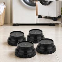 Multipurpose Plastic Stand for Fridge and Washing Machine Support (4 Pc)