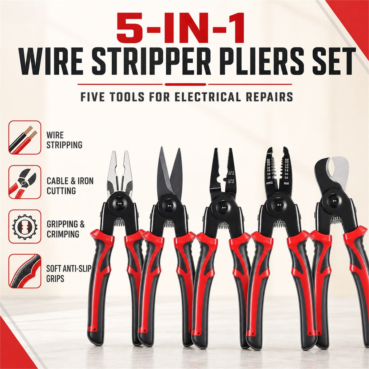 15324_5_in_1_wire_stripper_pliers_set features