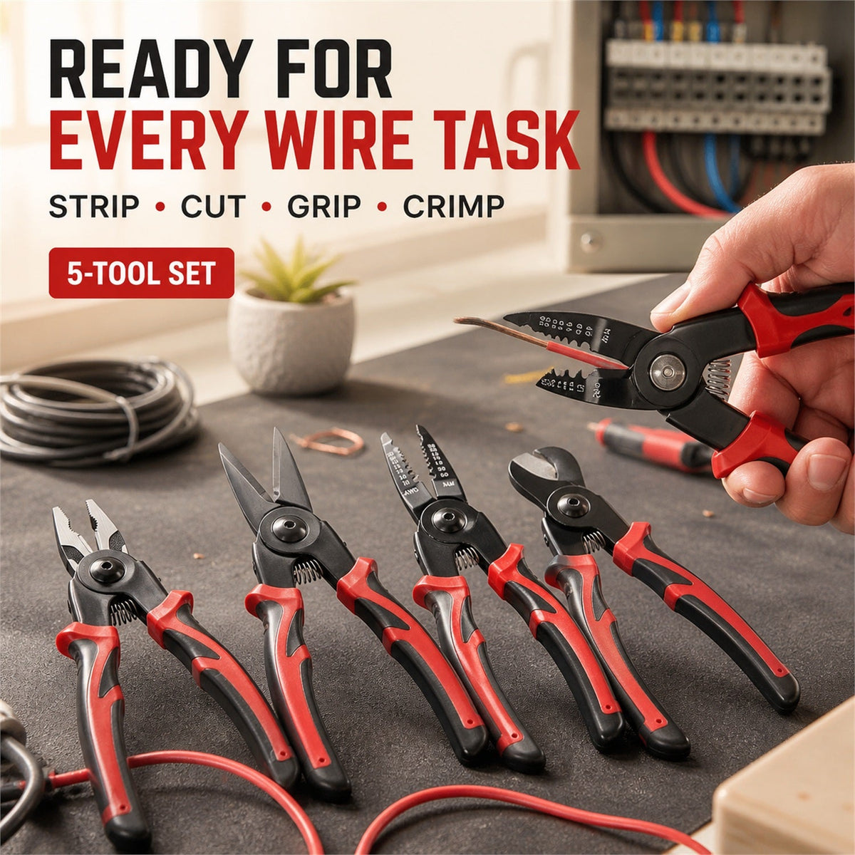 15324_5_in_1_wire_stripper_pliers_set live use