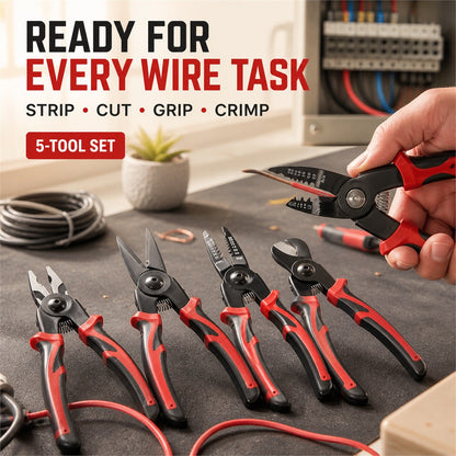 15324_5_in_1_wire_stripper_pliers_set live use
