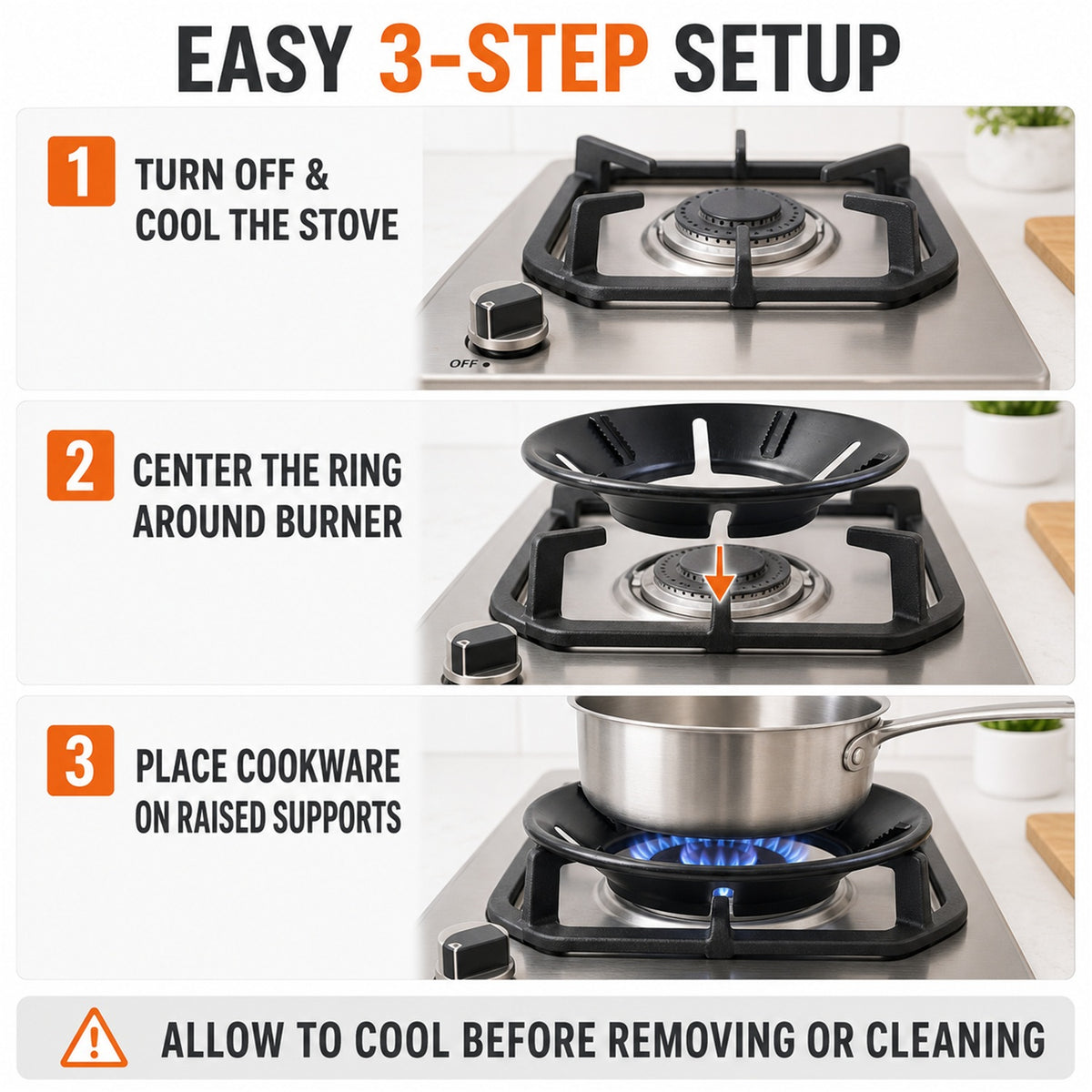 10948_gas_stove_flame_protector_ring_4pc usage