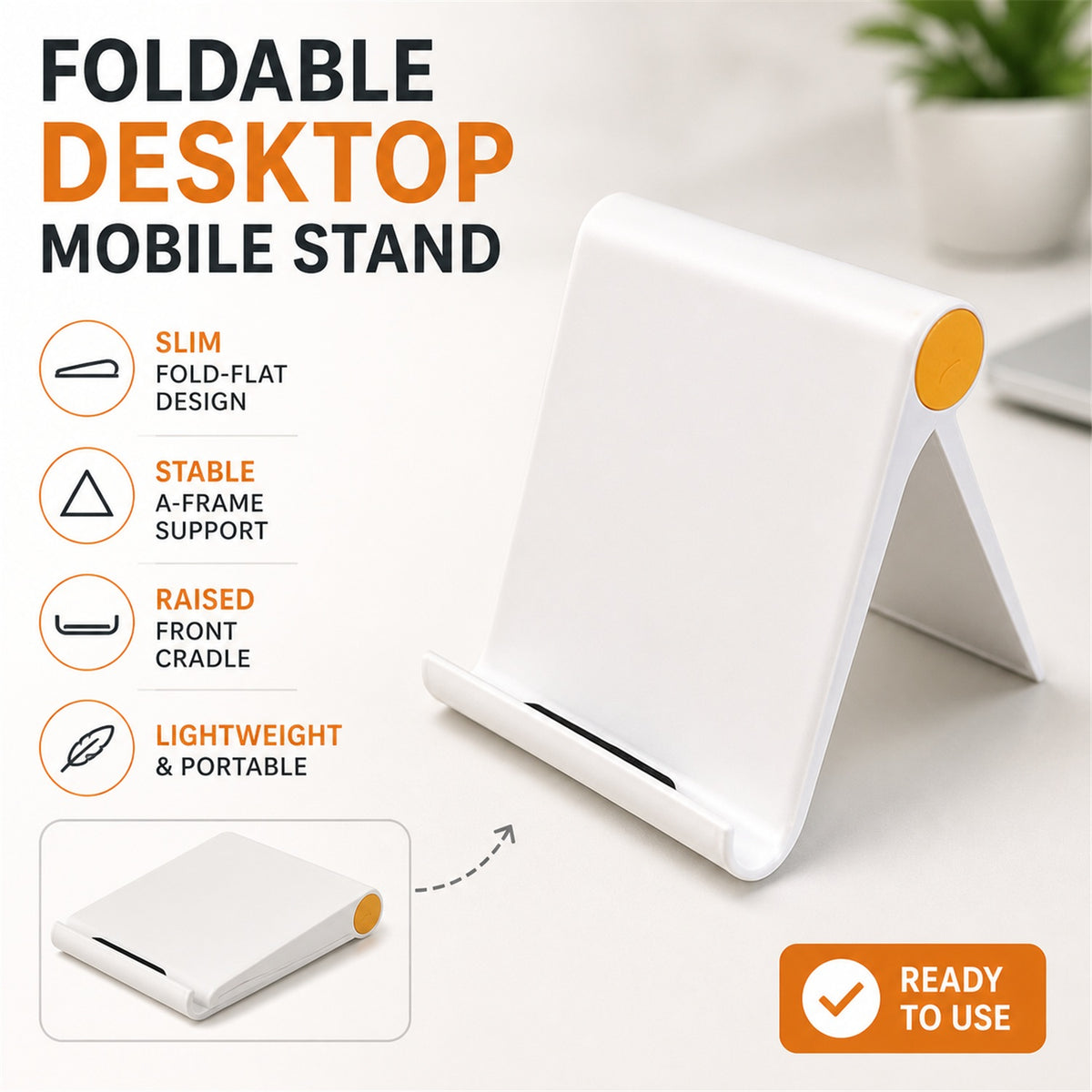 12786_white_foldable_desktop_mobile_stand features