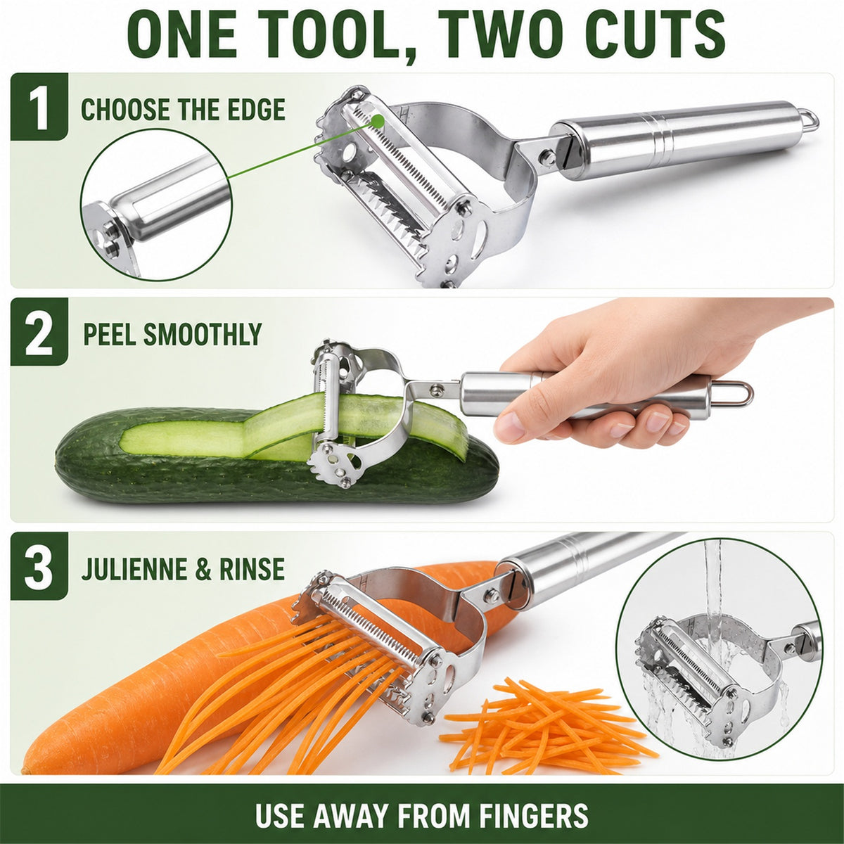 5505_2in1_steel_peeler_1pc usage