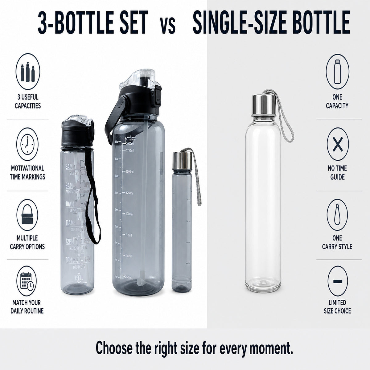 21239_3in1_plastic_motivational_water_bottle features
