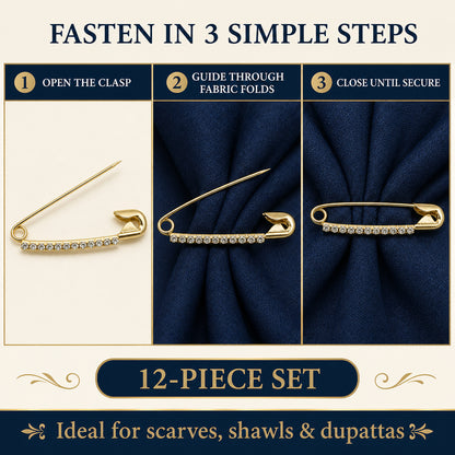 21243_golden_metal_safety_pins_set_no1 usage