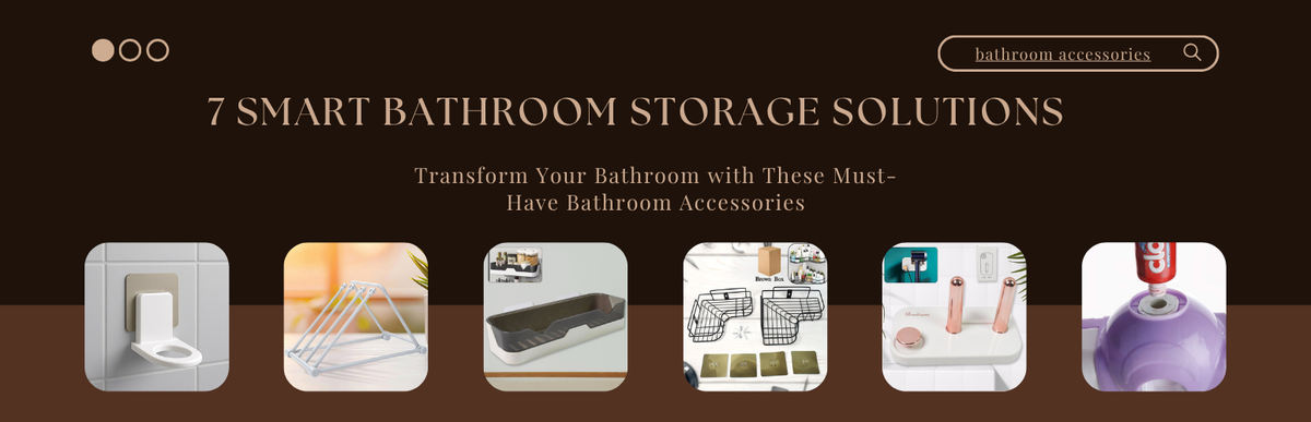 7 Smart Bathroom Storage Solutions for Small Spaces