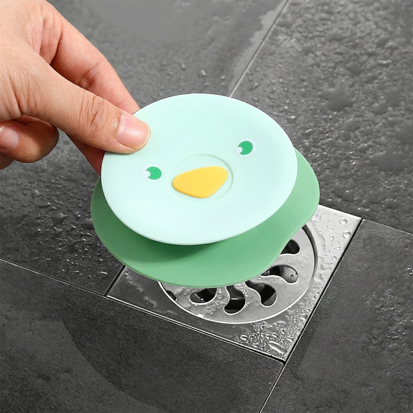 Kitchen Silicone Sink Drain Cover Strainer 1 Pc