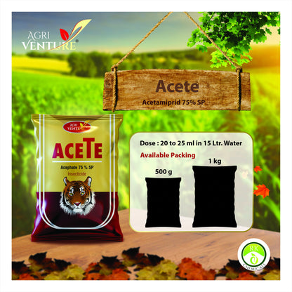 AgriVenture ACETE ( Acepate 75% SP ) (1 LTR)