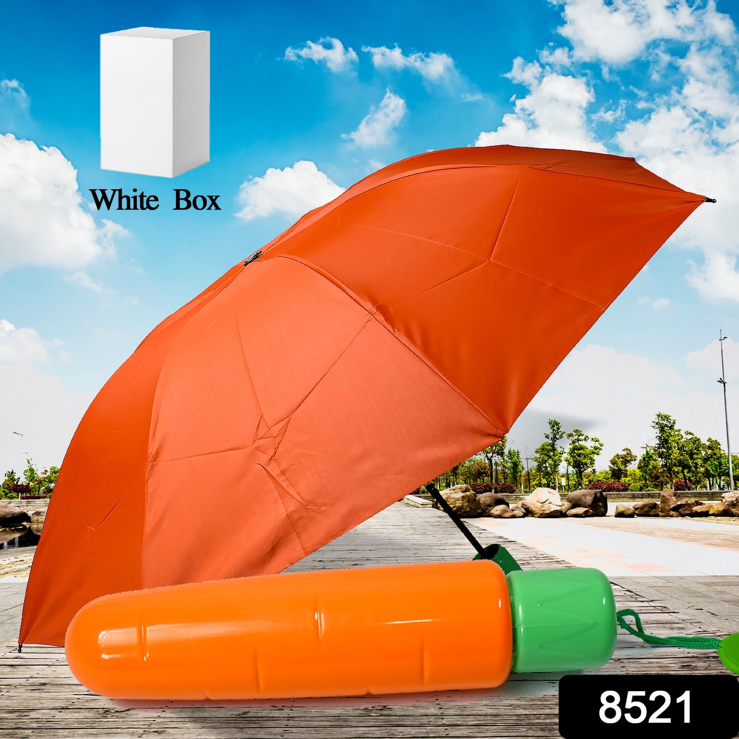 Compact Umbrella Vegetable Shaped Folding Umbrella DeoDap