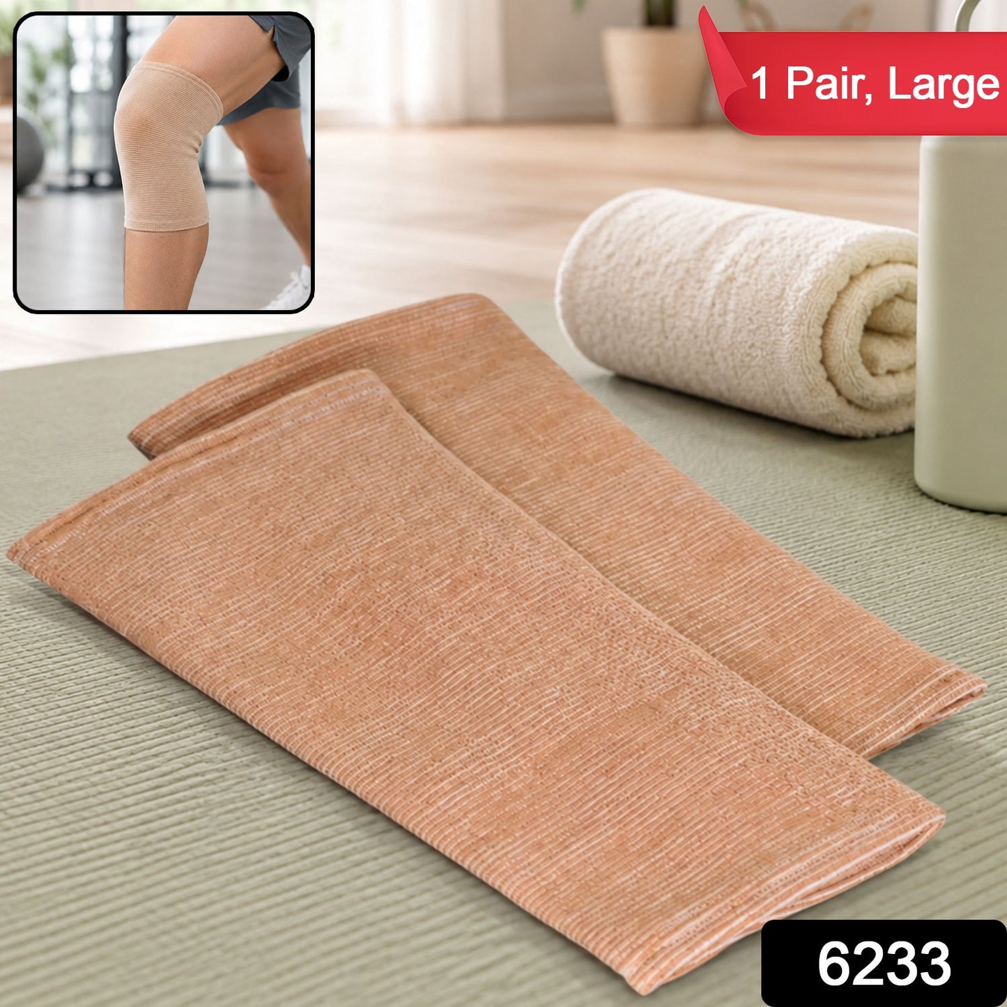 Knee Cap for Support – Large Breathable Joint Brace | Velvet Wellness