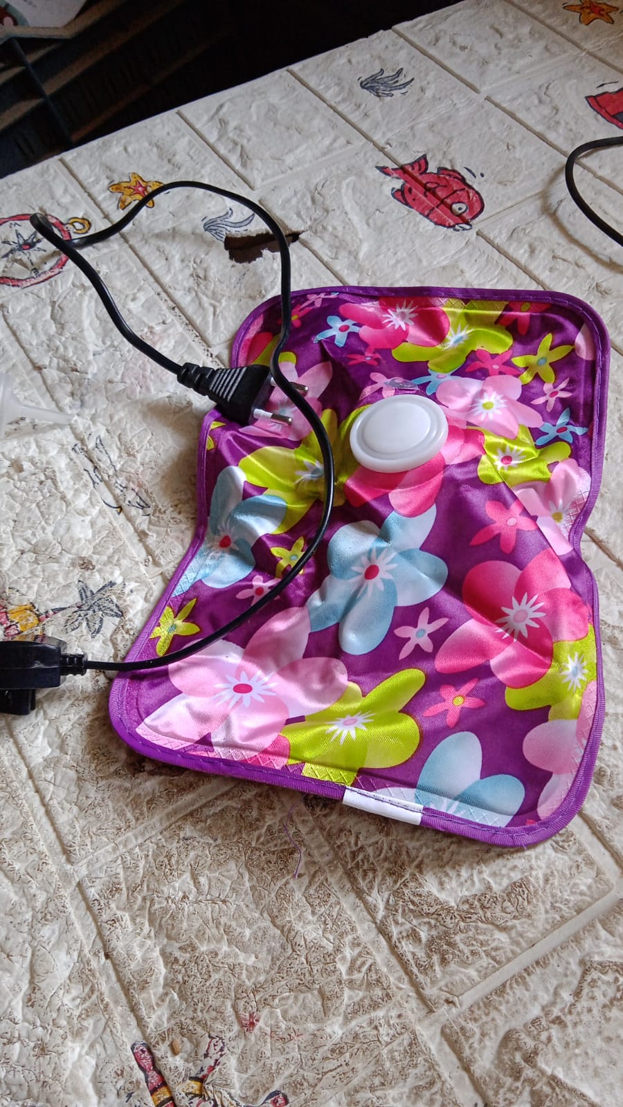 Electric Hot Water Bag for Heat Therapy & Warm Comfort | Rechargeable Heating Pad with Soft Fabric Cover for Neck, Back, Shoulder, Knee & Abdomen, Portable Body Warmer (Random Design) - Hot Water Bag - Image 7