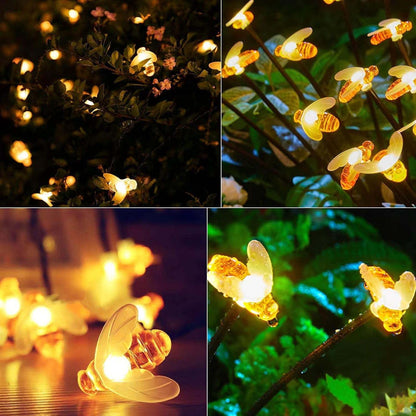 Premium Solar-Powered Decorative Firefly Garden Light (2 Pc Set)